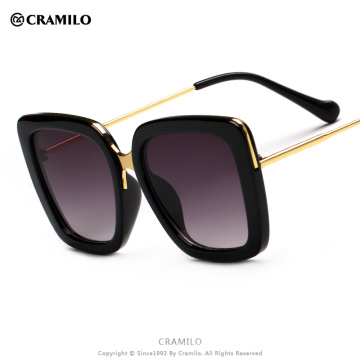 B1730 Cramilo 2017 gafas de sol vendedoras cuadradas de gran tamaño de moda